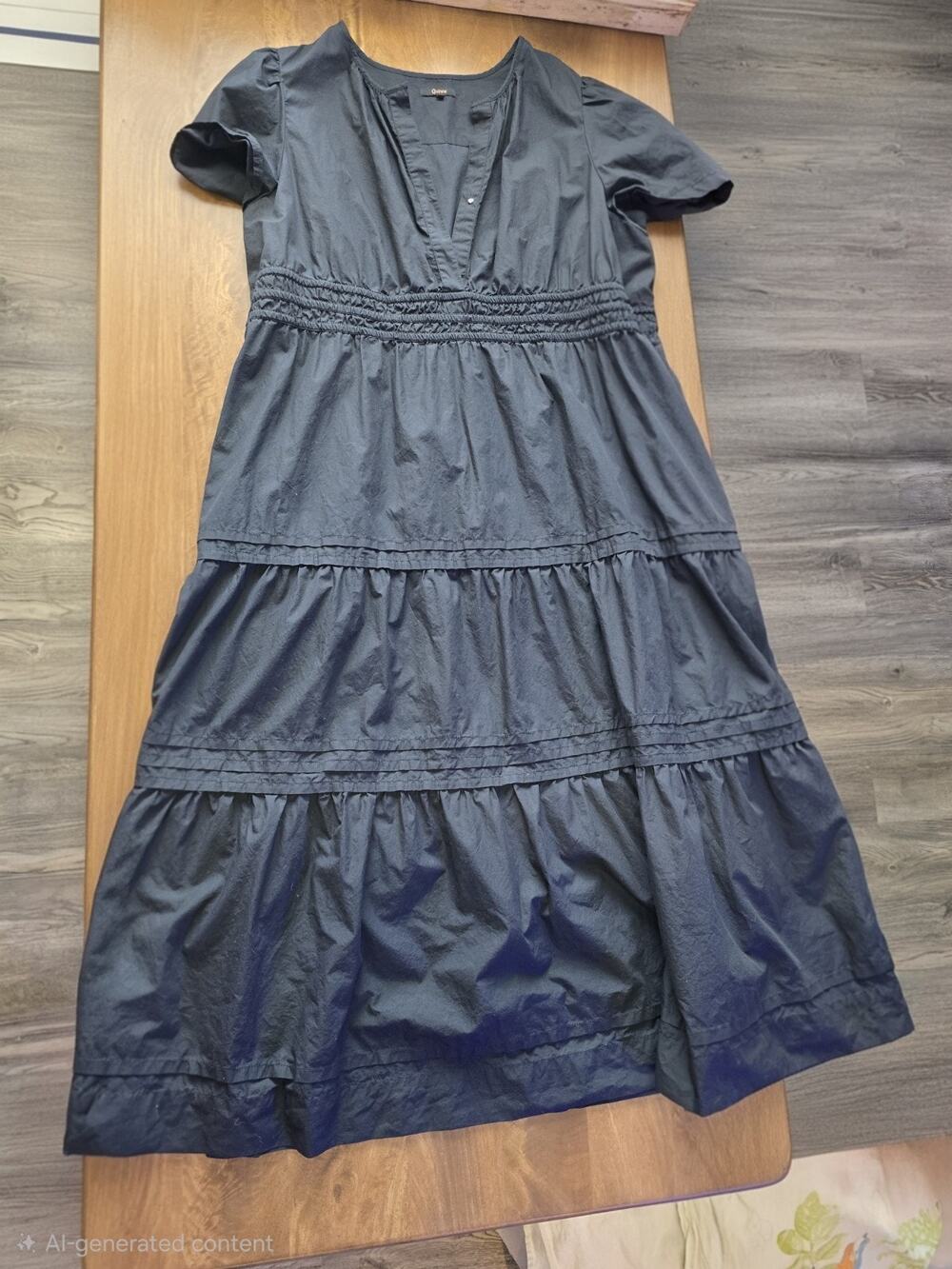 Quince Tiered Maxi Dress 3XL